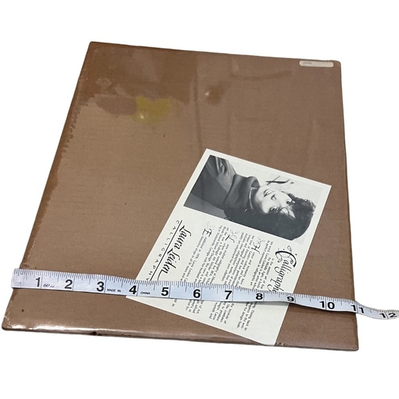 Calligraphy Print by Laura Leiden Sealed Unframed- "Her Little Shadows"‎ - Picture 5 of 6